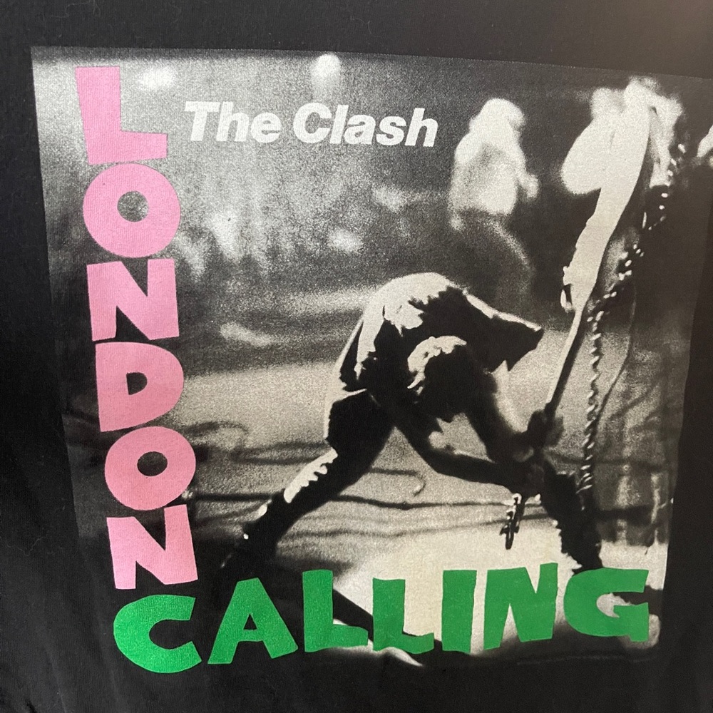 The Clash London Calling Black T-shirt